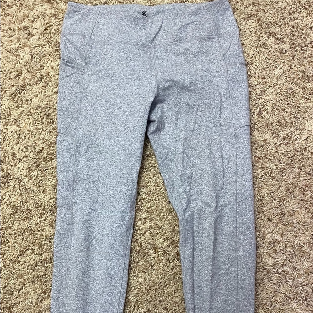 Heather Gray Kyodan Leggings